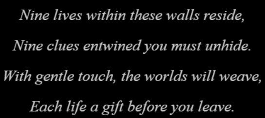 9 Lives An Escape Room