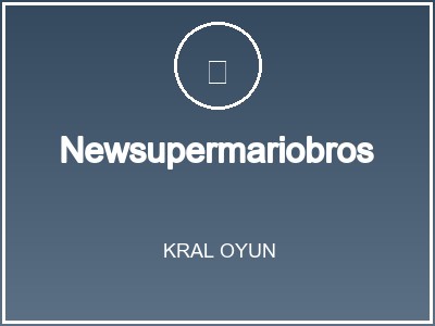 Newsupermariobros