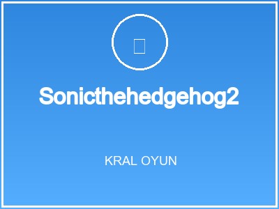 Sonicthehedgehog