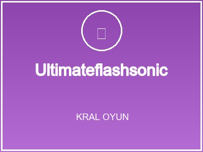 Ultimateflashsonic